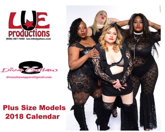 What It Do with the LUE: LUE Productions 2018 Plus Size Calendar