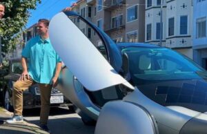 Eye on America: Driving a solar-powered car, and a look inside an iconic car museum’s vault