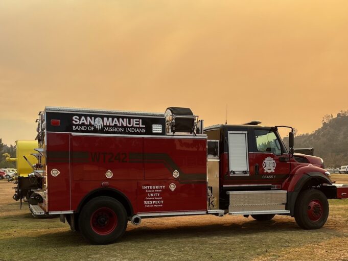 San Manuel Band of Mission Indians Efforts Against Altadena Fire