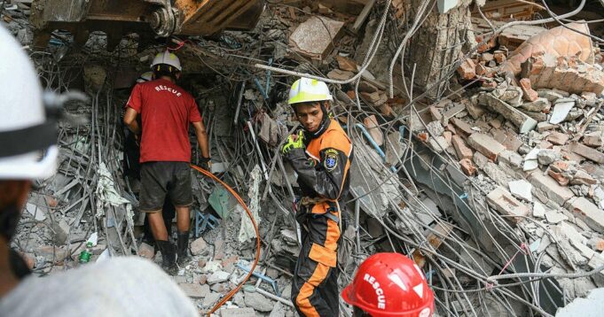 Myanmar’s earthquake death toll jumps to more than 1,600 as search efforts continue