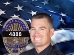 In Memory of Redlands Police Officer Seth Franklin