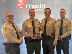 High Desert Deputies Honored with Mothers Against Drunk Driving (MADD) Awards
