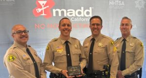 High Desert Deputies Honored with Mothers Against Drunk Driving (MADD) Awards