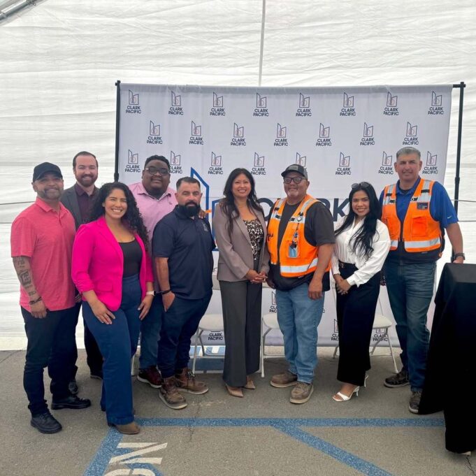 Eugene Huerta Recognized for 40 Years of Service with Clark Pacific in Adelanto
