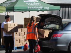 Food Bank Serves 300 Households with Mother’s Day Holiday Drive-Thru Food Distribution