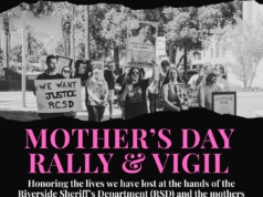 Grieving Mothers Lead Mother’s Day Rally Demanding Oversight And Justice In Riverside County
