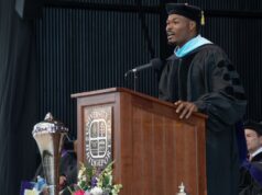 How Chargers safety Derwin James Jr. became University of Bridgeport’s commencement speaker How Chargers safety Derwin James Jr. became University of Bridgeport's commencement speaker