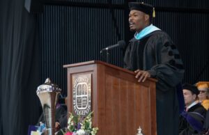 How Chargers safety Derwin James Jr. became University of Bridgeport’s commencement speaker How Chargers safety Derwin James Jr. became University of Bridgeport's commencement speaker