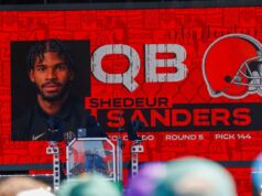 Browns’ Sanders to wear 12, like mentor Brady Browns' Sanders to wear 12, like mentor Brady