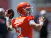 Browns QB Gabriel embracing addition of Sanders Browns QB Gabriel embracing addition of Sanders