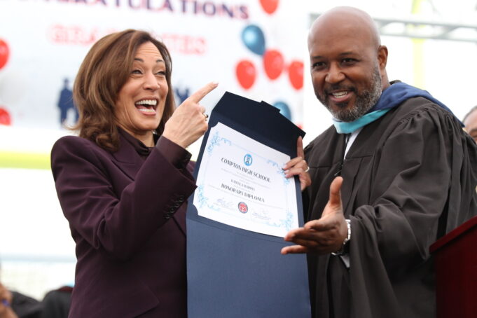 Kamala Harris Surprises Compton High Grads at 2025 Ceremony