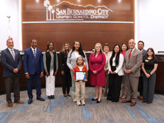 SBCUSD Board of Education Presents April Outstanding Awards