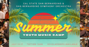 Youth Summer Music Camp scheduled for July 13-17