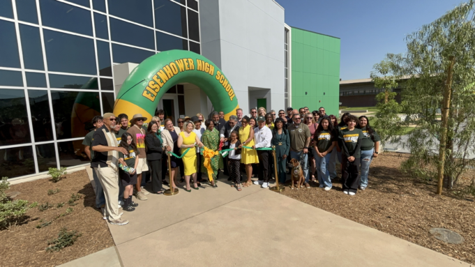 Erickson-Hall Celebrates the Completion of Eisenhower High School with Ribbon-Cutting Ceremony
