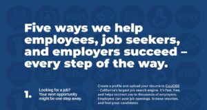 Letter to the Editor: Stronger Jobs, Stronger Communities: Five Ways the EDD Can Help Job Seekers and Employers Succeed