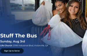 ‘Stuff the Bus’ to Benefit Residents in Need