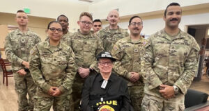 Barstow Veterans Home Resident Wayne Davis Treated to 100th Birthday Celebration