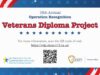 Now Accepting Applications for 17th Annual Veterans Diploma Project
