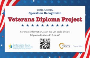 Now Accepting Applications for 17th Annual Veterans Diploma Project