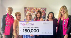 The CARE Project, Inc. Receives $50,000 Donation from Believe Walk