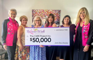 The CARE Project, Inc. Receives $50,000 Donation from Believe Walk