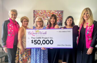 The CARE Project, Inc. Receives $50,000 Donation from Believe Walk