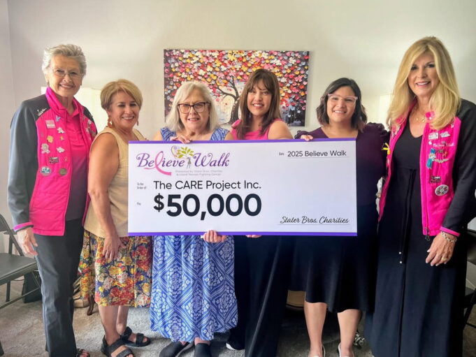 The CARE Project, Inc. Receives $50,000 Donation from Believe Walk