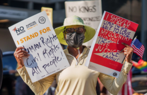 No Kings Protesters Push Back on Trump Admin Policies — With Costumes, Color and Community