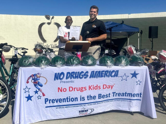 ‘No Drugs Kids Day’ Promotes Drug-Free Living at Civic Center Park in Apple Valley
