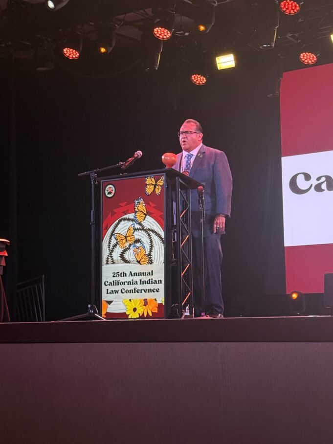 Ramos receives prestigious 2025 Outstanding Achievement in California Indian Law Award