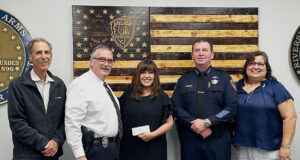 Riverside Police Department Makes Major Donation Supporting Breast and Ovarian Cancer Initiatives