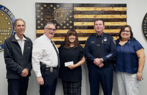 Riverside Police Department Makes Major Donation Supporting Breast and Ovarian Cancer Initiatives
