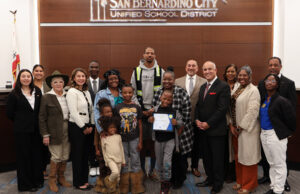 SBCUSD Honors Inland Empire Children’s Book Project As November Outstanding Community Partner