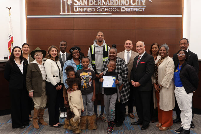 SBCUSD Honors Inland Empire Children’s Book Project As November Outstanding Community Partner