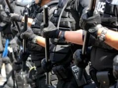 Black Caucus Chair Akilah Weber Pierson Applauds California Ban on Police Officers Wearing Face Masks