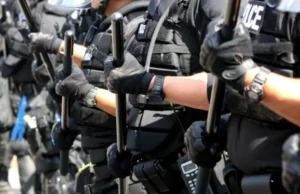 Black Caucus Chair Akilah Weber Pierson Applauds California Ban on Police Officers Wearing Face Masks