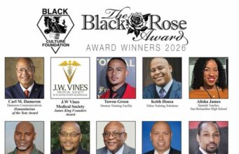 Black Rose Awards Set for September 12 at Cal State San Bernardino
