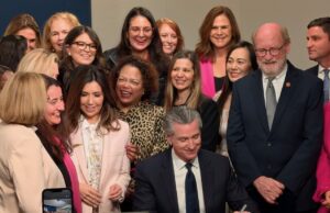 Tensions Flare at Newsom’s Signing of $90 Million Reproductive Health Bill