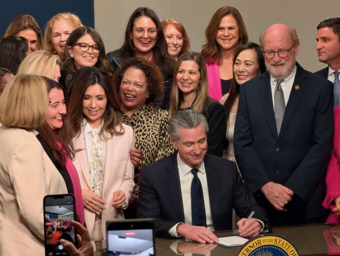 Tensions Flare at Newsom’s Signing of $90 Million Reproductive Health Bill