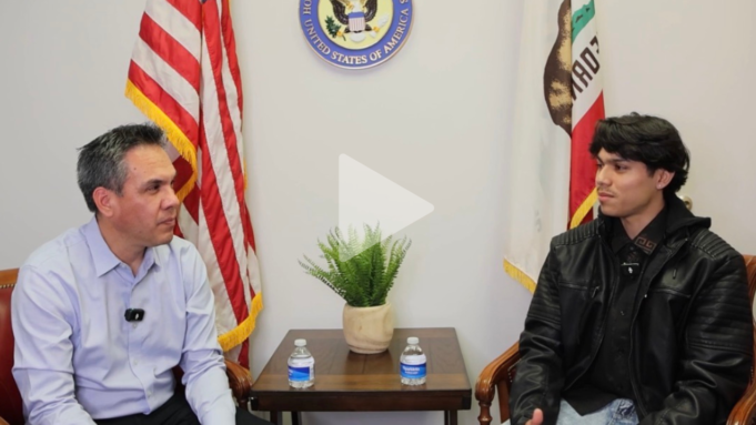 Rep. Aguilar Sits Down with Martin Daniel Rascon, U.S. Citizen Shot at by Masked Federal Immigration Agents in San Bernardino