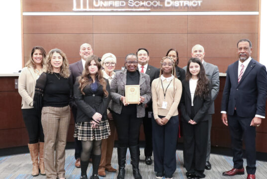SBCUSD Honors San Bernardino Fatherhood as February Outstanding Community Partner