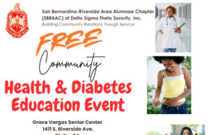 San Bernardino–Riverside Area Alumnae Chapter (SBRAAC) of Delta Sigma Theta Sorority, Inc. to Host Community Diabetes Symposium