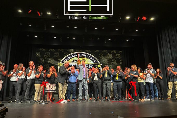 Erickson-Hall Construction Co. Celebrates Ribbon-Cutting of Hesperia High School Center For The Arts