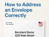 Your Envelope Must Be Stamped — Not Just Mailed