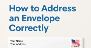 Your Envelope Must Be Stamped — Not Just Mailed
