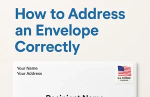 Your Envelope Must Be Stamped — Not Just Mailed