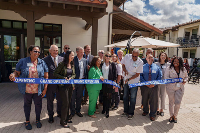 A Community of Friends celebrate Liberty Lane Ribbon-cutting in Redlands