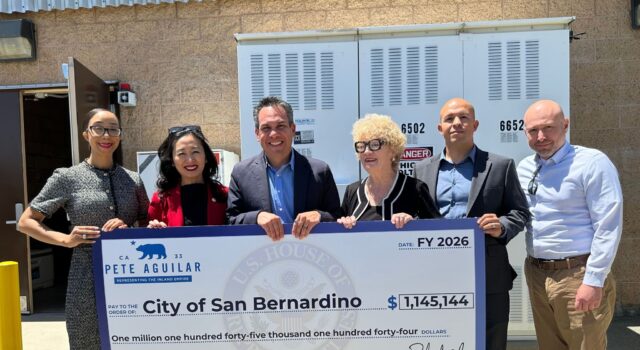 Rep. Aguilar Delivers Over $1 Million to Improve Emergency Power Infrastructure and Wildfire Resilience in San Bernardino