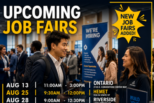 Supervisor José Medina Encourages Riverside County Residents to Connect with Employers at Upcoming Job Fairs