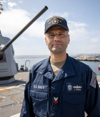 From Ontario to a Navy warship: Sailor serves aboard USS Pinckney